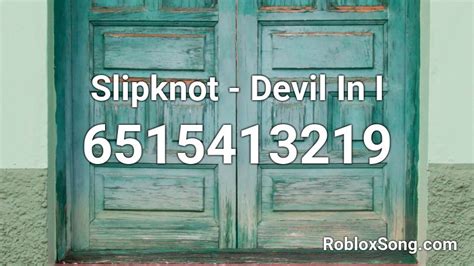 slipknot songs roblox id